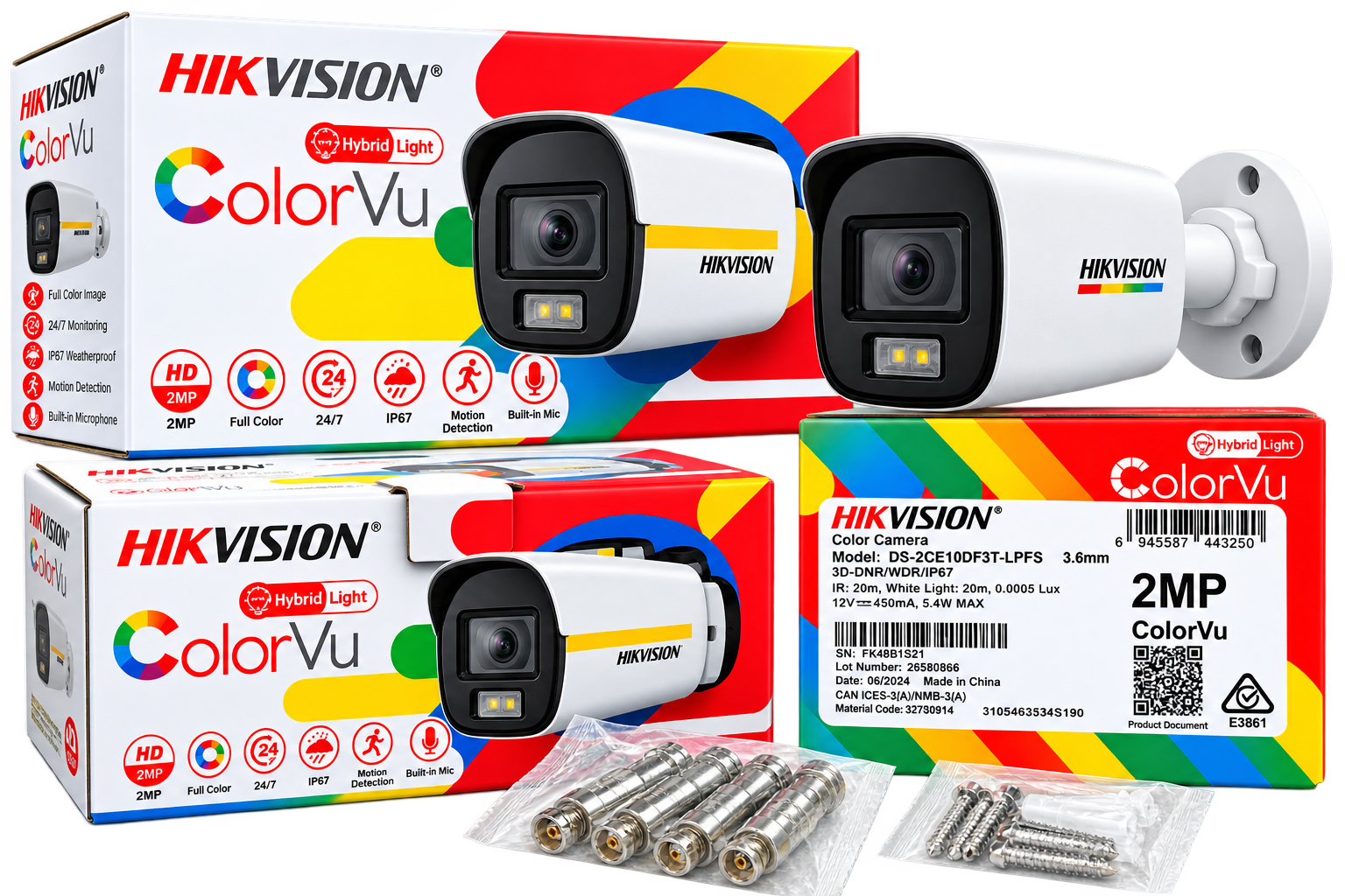 Hikvision ColorVu bullet cameras