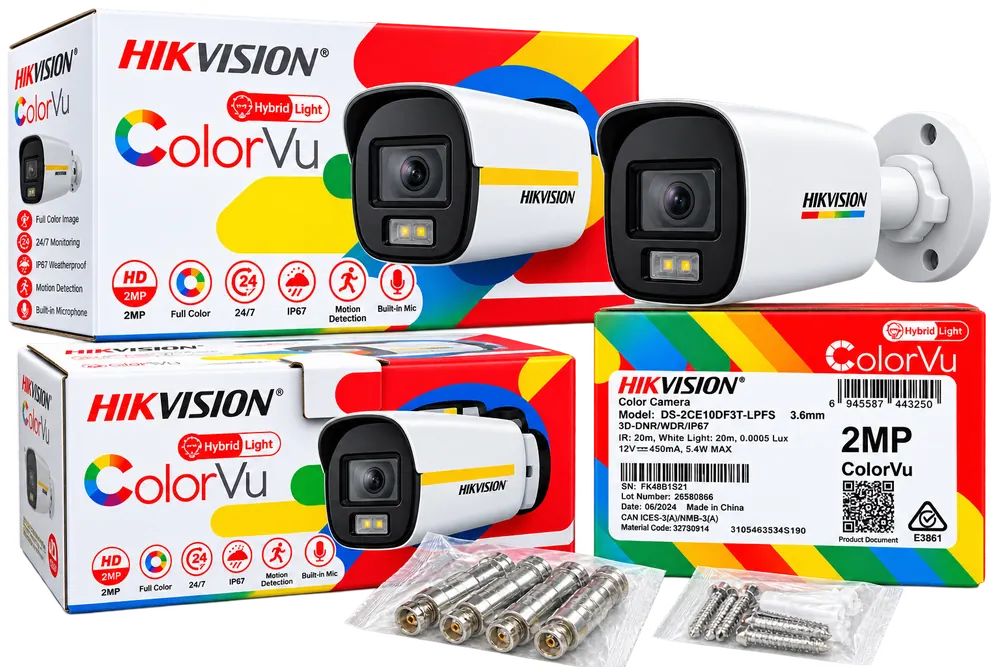 Hikvision ColorVu bullet cameras
