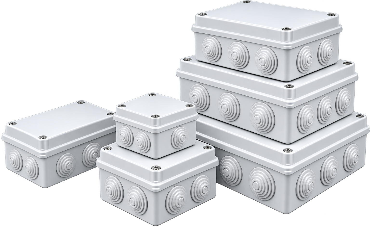 Electrical and network junction boxes